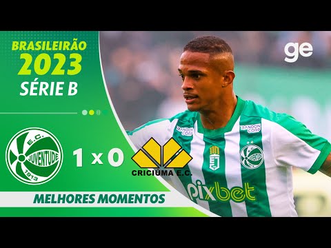 Gols e lances de Juventude-RS x Criciúma