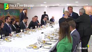 Vaza áudio de Bolsonaro criticando João Azevedo durante café da manhã com jornalistas.