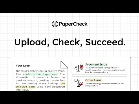 PaperCheck Demo with Yves (Founder)