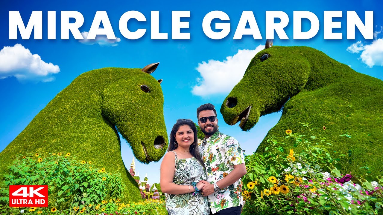 Join a duo on their journey to Dubai Miracle Garden.