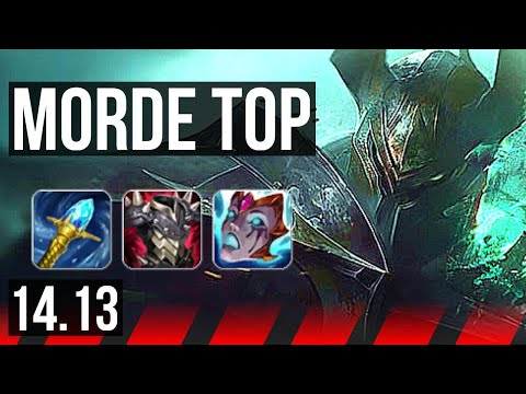 MORDEKAISER vs VAYNE (TOP) | 13/1/5, 7 solo kills, Legendary | TR Diamond | 14.13