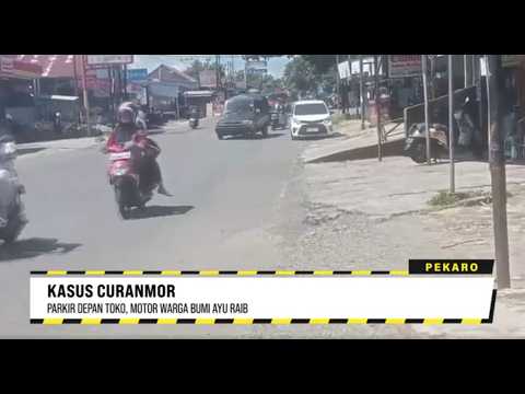 Parkir Depan Toko, Motor Warga Bumi Ayu Raib