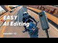 Insta360 X3 - How to use Insta360 AI Editing in 3 minutes