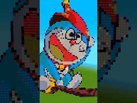 "DORAEMON HACKS MINECRAFT"🔥 #viral #hot #trendy