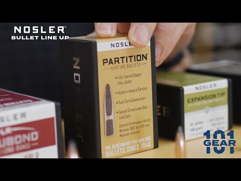Gear 101 - Nosler Bullet Lineup