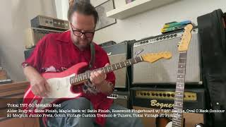 Video thumbnail for Tokai TST-50 Metallic Red | Jarmo Hynninen demo by Musamaailma Oy