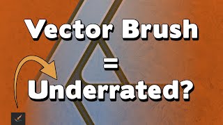 Why the Vector Brush is Underrated in Affinity Designer - How to make one