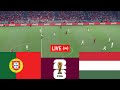 Portugal Vs Hungary LIVE World Cup Qualifiers 2026 Full Match Video Game Simulation