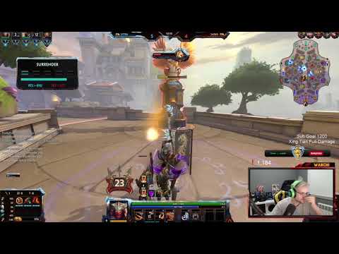 Hachiman, Jugando fino fino! - Warchi - Smite Master Conquest S6