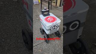Pizza Delivery Robots #earlyskynet #shorts #short #shortvideo