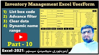 Download the video "Inventory management system part-10 | Advance filter vba | Listbox double click event | Excel Wardak"