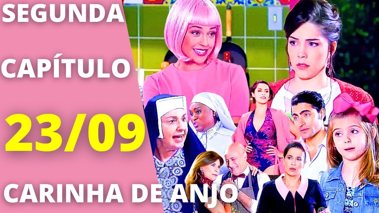 CARINHA DE ANJO Capítulo de hoje SEGUNDA 23/09 Gustavo REVELA a Gabriel que tentou beijar Cecília