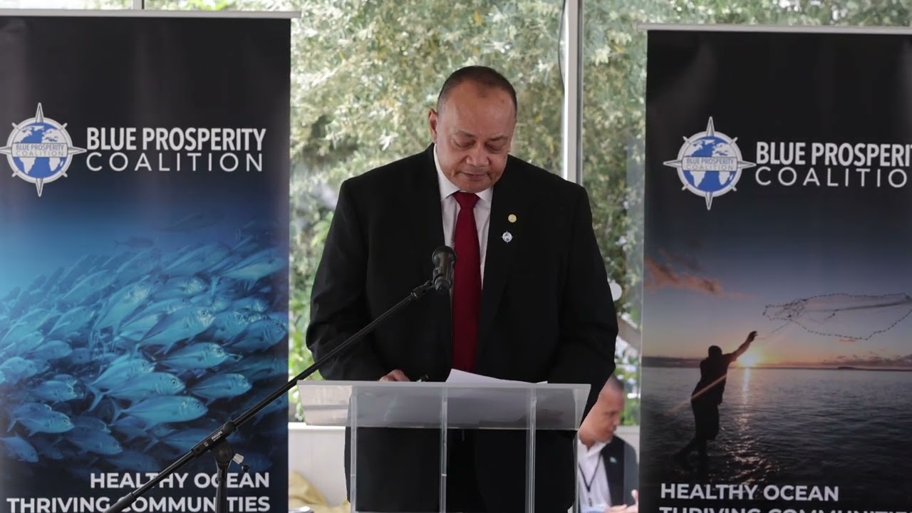 Hon. Prime Minister Hu'akavameiliku | Our Ocean Conference 2024