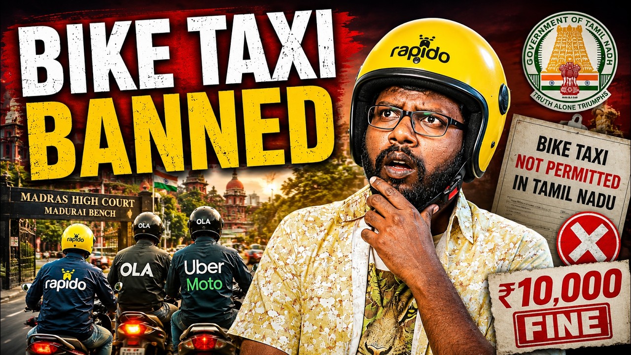 Bike Taxis BANNED in Tamil Nadu?  பின்னணி என்ன? 😱 | Big Bang Bogan