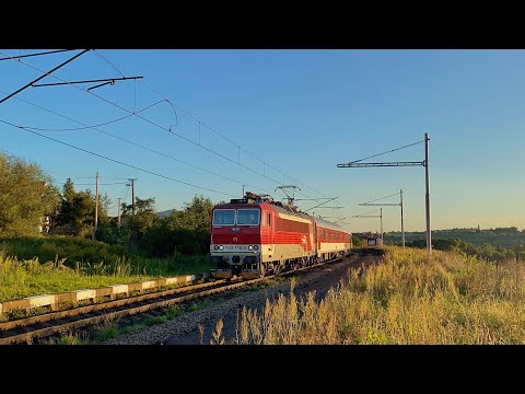 163 110-0 s vlakom Bratislava – Košice – Užhorod / 163 110-0 з потягом Братислава – Кошице – Ужгород