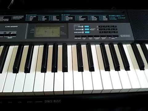 Happy birthday song on piano