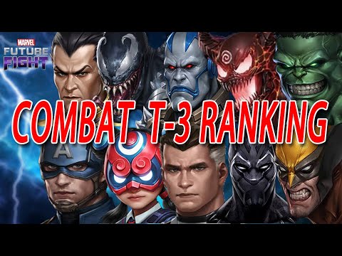 COMBAT T-3 Ranked Worst to Best - [PvE & PvP Ranking List] l Marvel Future Fight