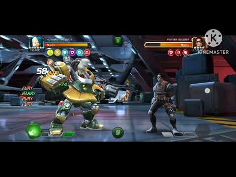 Howard the duck (Mcoc) 50 fury and armour break heavy damage and Odin pre fight ability