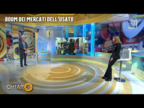 Vediamoci Chiaro (TV2000) 27 gennaio 2023 - Boom dei mercati dell'usato