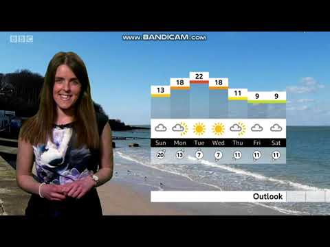 Alex Osbourne - South Today weather - (27th March 2021) - HD [60 FPS] Better Quality