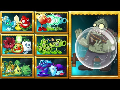 PvZ 2 Challenge - Random Team Plants Vs Hamster Ball Gargantuar Zombie Level 5