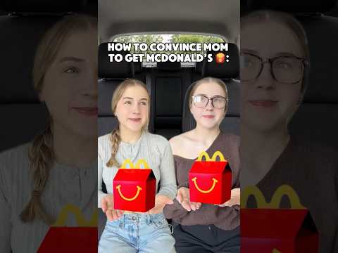How To Convince Mom To Get McDonald's #pov #comedy #relatable #skit