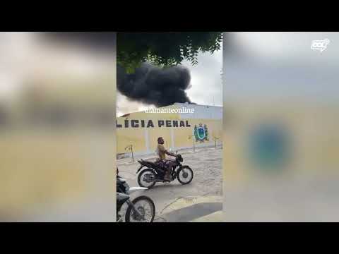 Princípio de incêndio é registrado em cadeia pública de Conceição, Sertão da Paraíba 