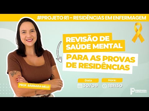 Projeto R1 - REVISÃO de SAÚDE MENTAL para PROVAS de RESIDÊNCIA