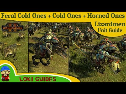 Lizardmen Unit Guide: Cold Ones, Feral Cold Ones & Horned Ones - Total War: Warhammer 2 Army Review