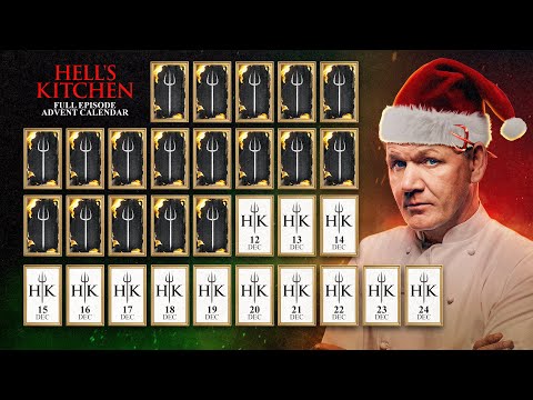 Full Episode Watchalong Advent Calendar | Hell's Kitchen Countdown to Christmas Day 19