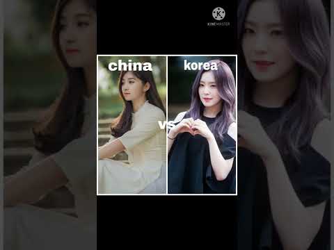difference between China and korea
