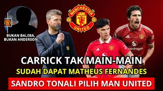 Download lagu Nervous Rivals❗Matheus Fernandes Chooses Man United, Sandro Tonali Prioritizes Old Trafford 🔥 mp3