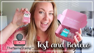 THE NAME STAMP TEST AND REVIEW - AS SEEN ON INSTAGRAM - DISCOUNT CODE - LOTTE ROACH