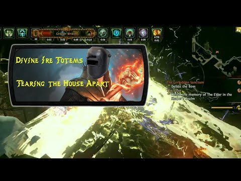 [PoE 3.20] - Divine Ire Totems Hiero - Possibly a smooth Sanctum Runner?