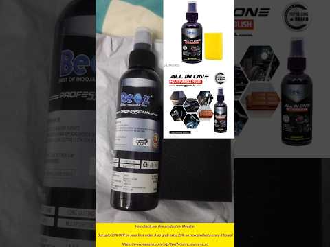 Meesho | Beoz Motorcycle Polish |Online shopping | Bike | Car product | #shorts @RajniAnujKalyani