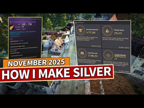 How I Make Silver in Black Desert (November 2025 Edition)