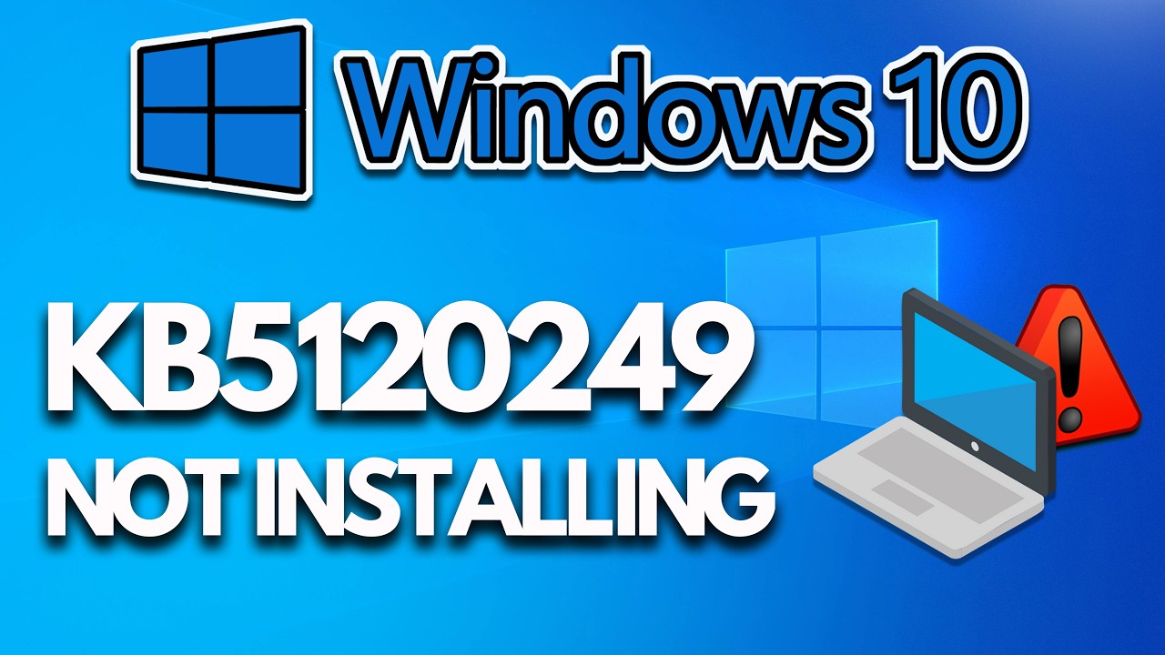 How to Fix 2026-08 Security Update KB5120249 (19045.7663 & 19044.7663) Not Installing on Windows 10