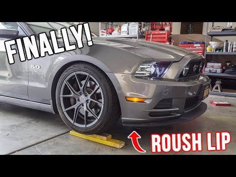 MORE ROUSH MUSTANG PARTS! + Garage Upgrades