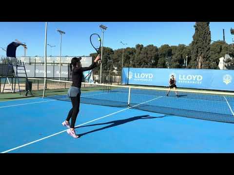 College Tennis Recruiting Video - Alaa Essid - UTR 7.20