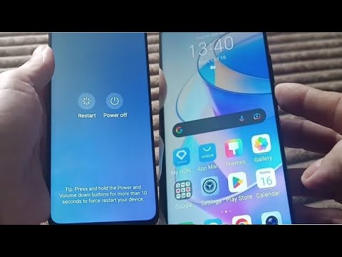 How to turn off honor X7A | How to restart honor X7A