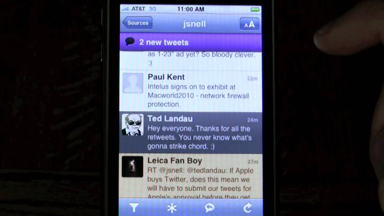 Macworld Video: iPhone Twitter apps