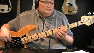 Van Halen Intruder Oh Pretty Woman Bass Cover with Notes and Tablature