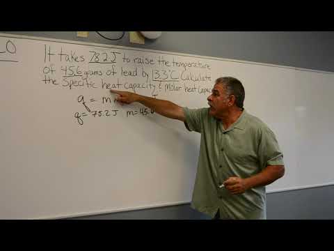 Specific Heat Capacity Problem