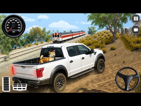 Pickup Truck Off-road Driving Simulator - 4x4 SUV Luxury Prado Driver 3D - Android Gameplay