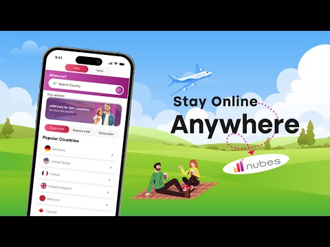 Nubes eSIM: Global Travel Data