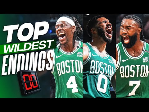 The Celtics WILDEST Endings of the 2023-24 NBA Season