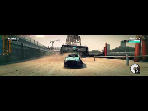 Dirt 3 race 3 waterfront Cyberdemon vs Reset96