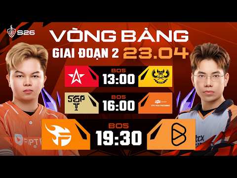 FPT x FLASH vs BOX GAMING | GIAI ĐOẠN 2 | ĐTDV MÙA XUÂN 2026