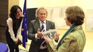 Catherine Ashton hosts EuroChanukah 2013