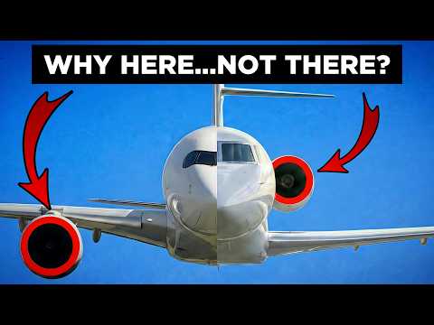Why Airliners and Business Jets Use Different Engine Layouts